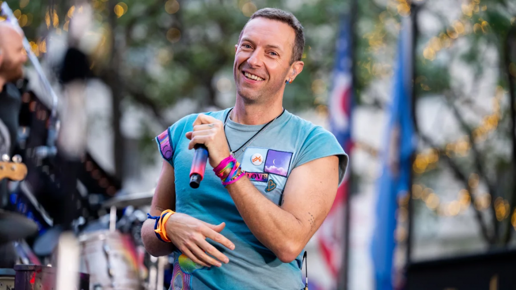Chris Martin says Coldplay aims to spread love even in the face of haters