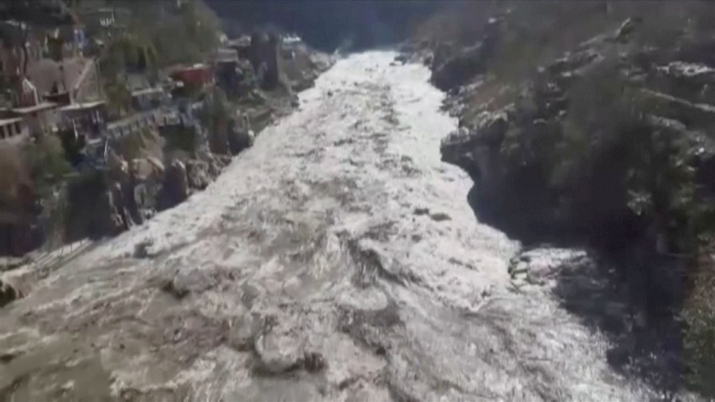 Dozens feared dead as Himalayan glacier breaks in India, flooding sweeps into dams