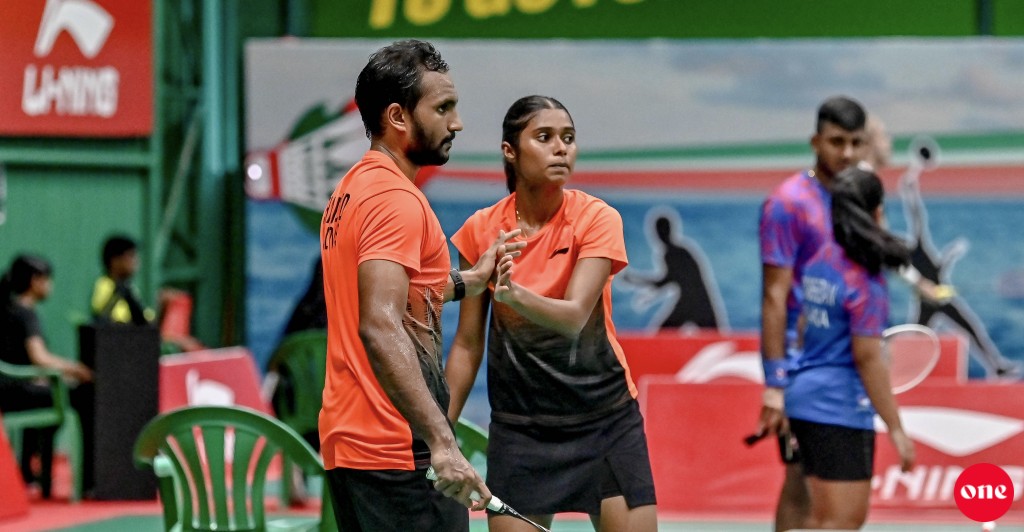 Maldives Badminton Challenge: Zayan aai Nabaha ge pair mix doubles gadha 16 ah
