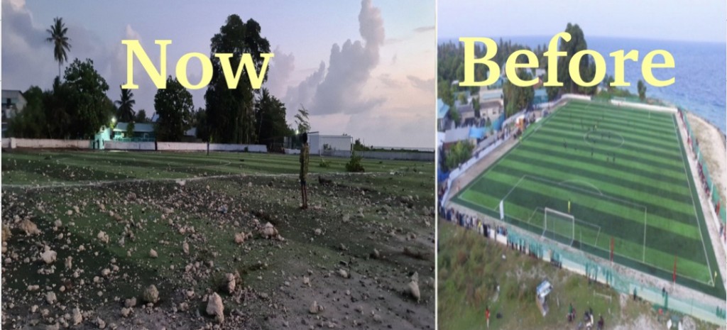 Kurendhoo rayyithun hedhi raahjjeyge enme reethi football dhandu, udha arai hindhukolhehgge thereygai halaaku!