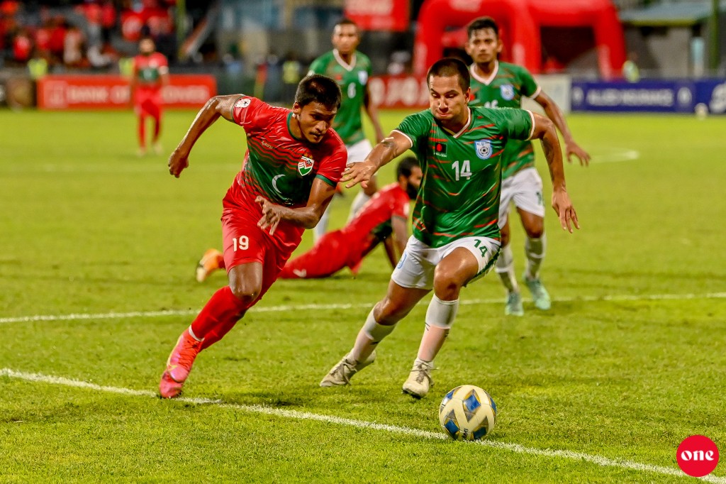 Raajje in Bangladesh aa dhekolhah ekuverikamuge 2 match kulhenee