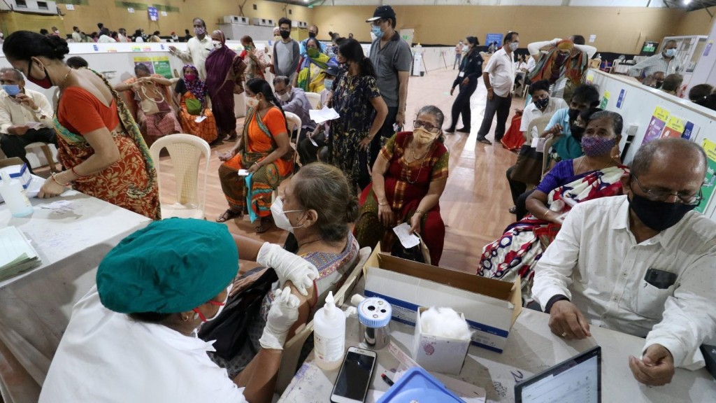India's daily COVID-19 infections at more than 2-month low