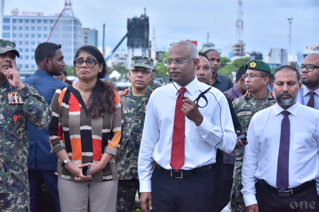 President visits victims and site of T-jetty fire incident