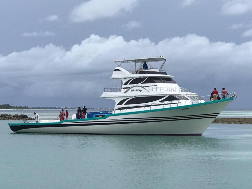 Eh dhuvahun 57 tonne mass baanaigen TS line inn raahjjeyge aa record eh, eh dhuvahun 1 Million MVR