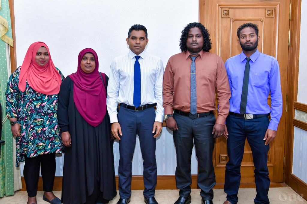 Vice President meets with Rathafandhoo and Maafushi Island Council