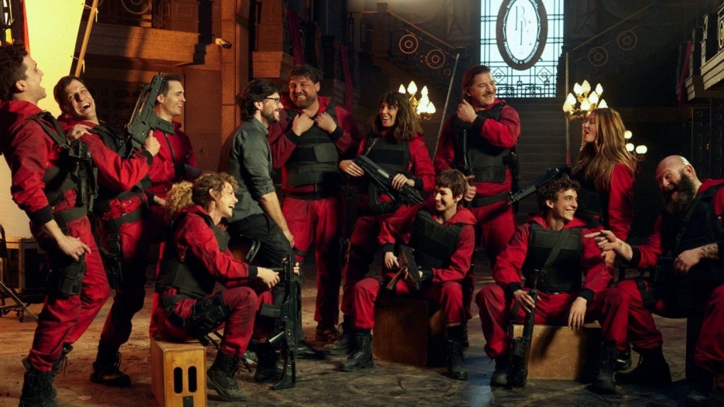 Money Heist 5 genesdheyne dhuvasthakaa eku teaser aanmu kohffi