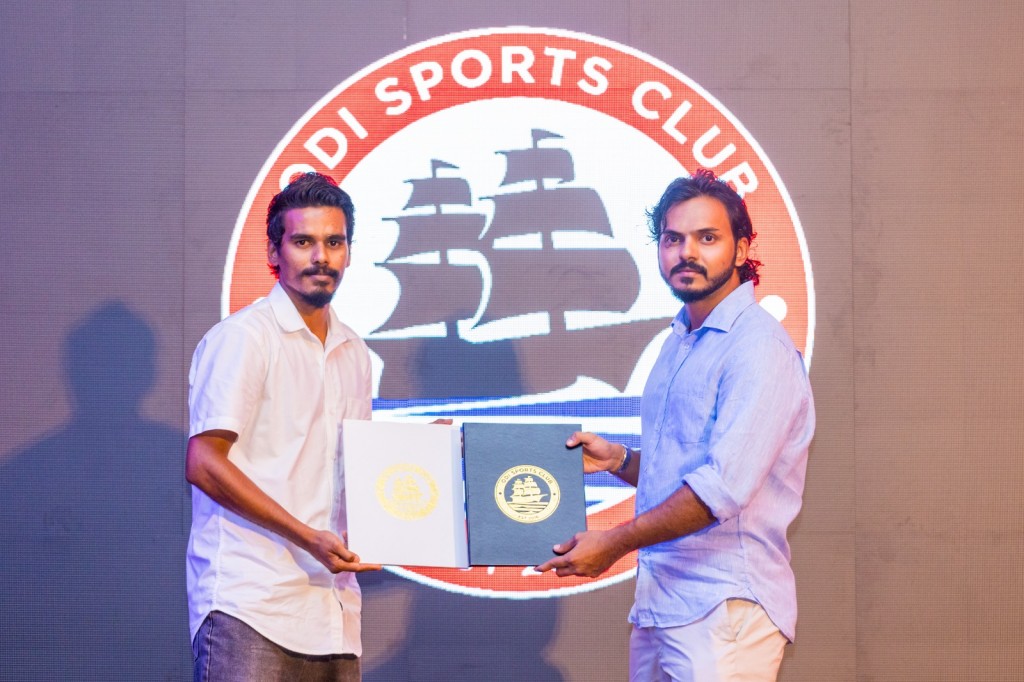 Nihart aai ithuru kulhuntherinthakeh Odi Sports Club ah