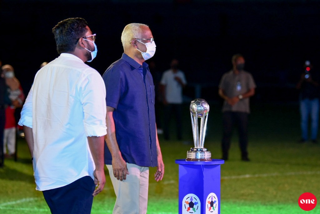 SAFF Championship ge gaumee campaign, ''magey mahaldheeb'' ifthitaahu koffi