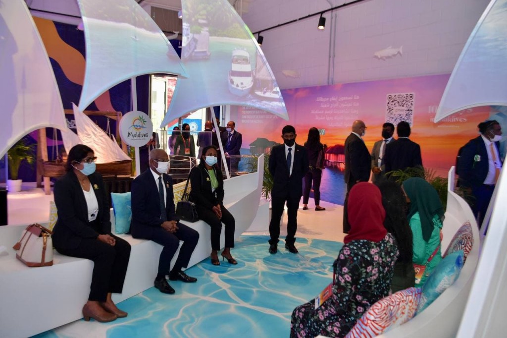 President Solih tours Expo 2020 Dubai