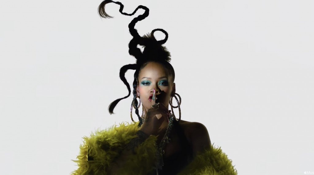 Rihanna addresses new music hysteria in Super Bowl teaser