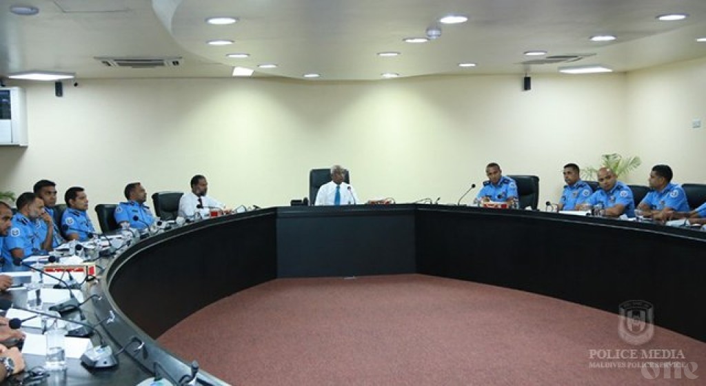 President Solih meets with Executive Officers of Police