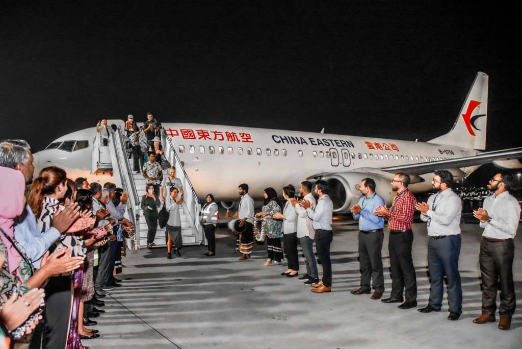 China eastern ge dhathuru thah aa manzil akun Raajje ah fashaifi