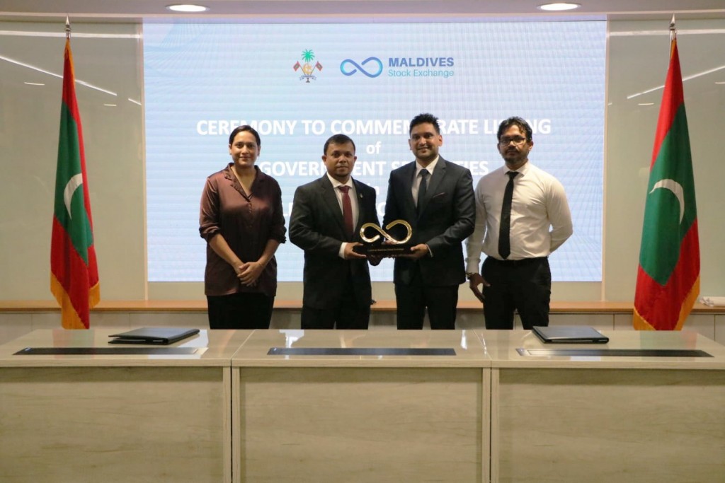Sarukaaruge bond eh Maldives Stock Exchange gai furathama faharah list koffi