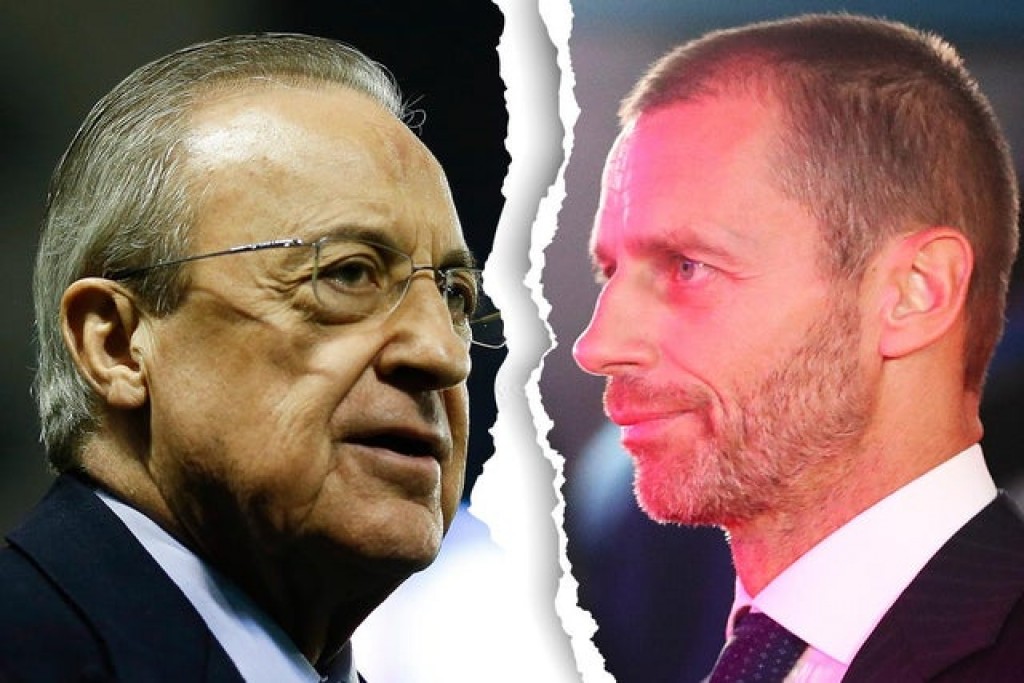 UEFA in Super league club thakaa dhekolhah gaanoonee fiyavalhu elhumah kuri masakkaiyy huttaalaifi