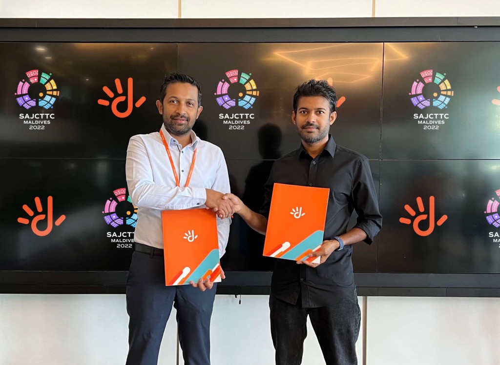 South Asian Junior and Cadet Table Tennis Championship ge Digital partner akah Dhiraagu