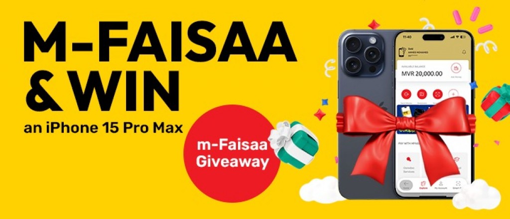 M-Faisa inn bill dhakkaigen iphone 15 pro max hoadhumuge furusathu Ooredoo inn hulhuvaalaifi