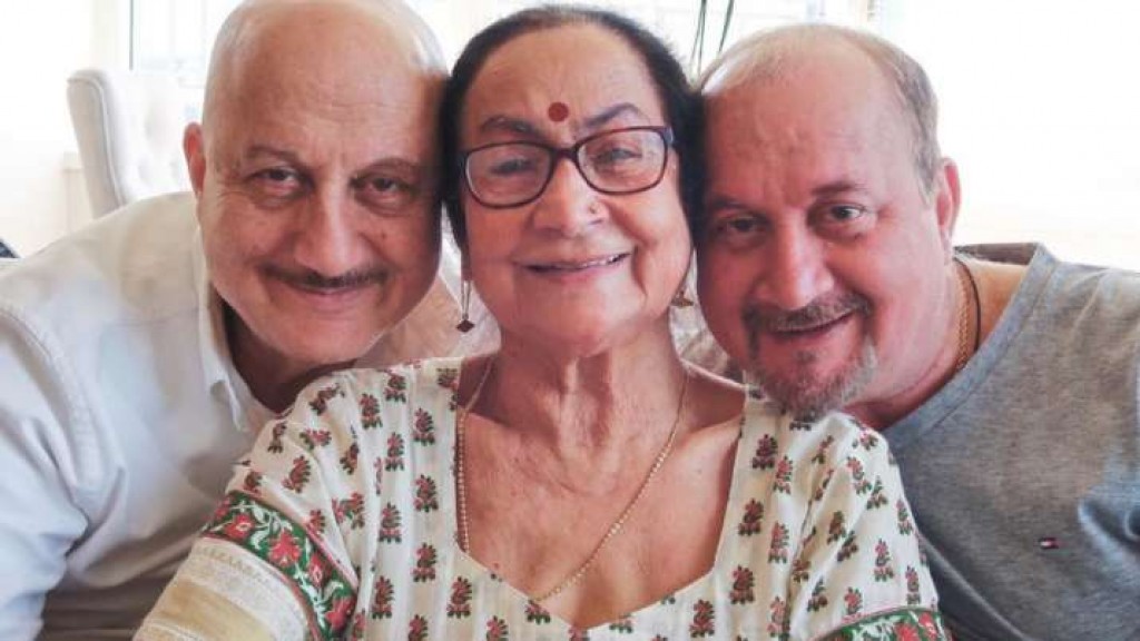 Anupam ge manma covid ah positive vejje