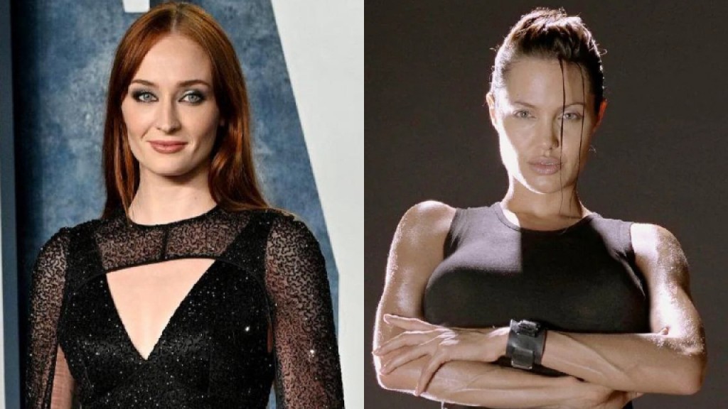 Angelina Jolie ge badhalugai Lara Croft ge role ah Sophie Turner