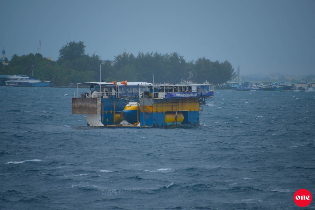 Submarine ehge 3 gas fulhi govai, Villimale' kairin baaru adeh