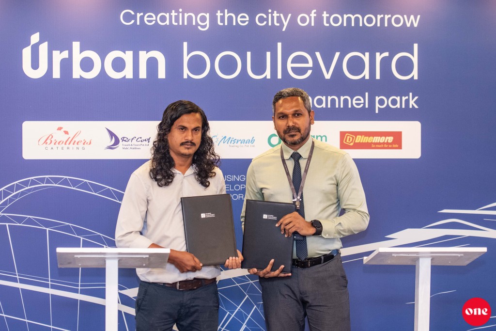 Hulhumale' 2 vana fiyavahi gulhey saharahdhugai cafe', restaurant hadhan 6 kunfunyakaa eku soi koffi
