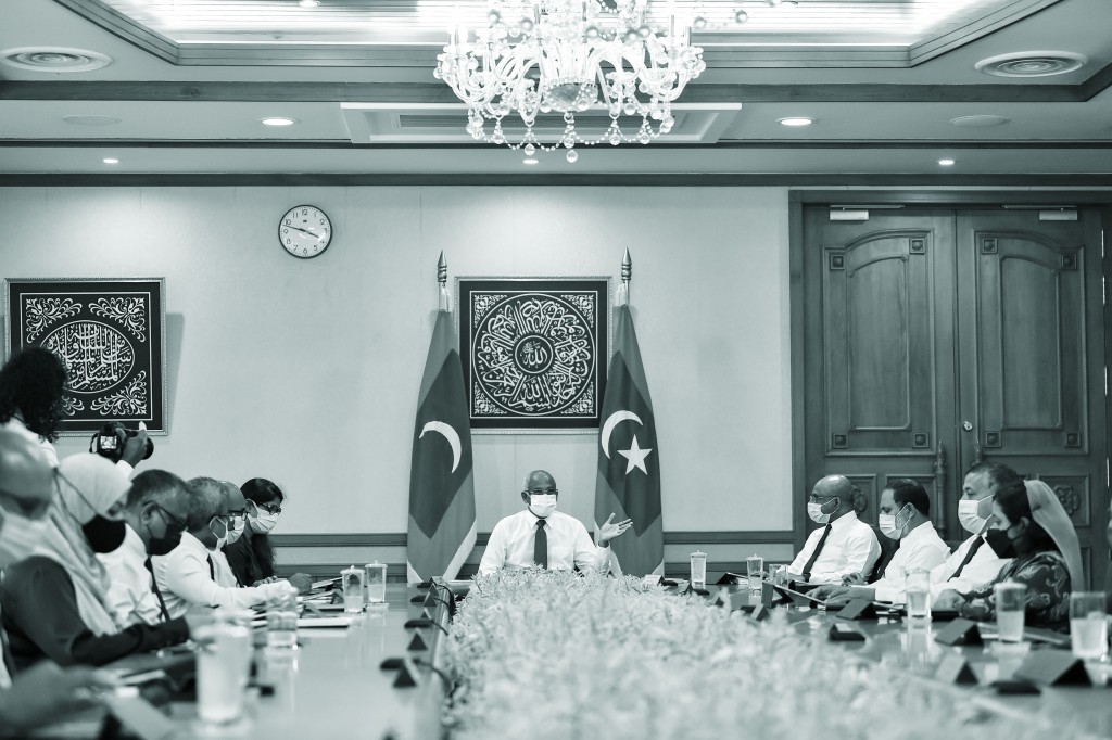Faseyha kamaa eku PCR hedheyne goiy hamajehsumah vazeerun ge majilis in mashvaraa kurahvaifi
