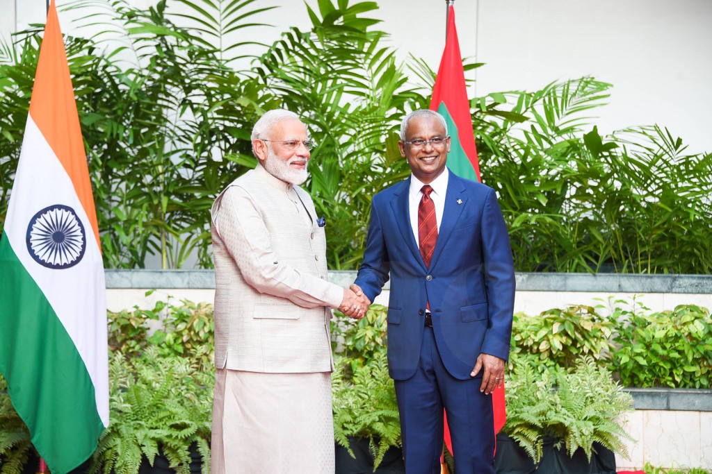 President Solih congratulates India on COVID-19 vaccination campaign