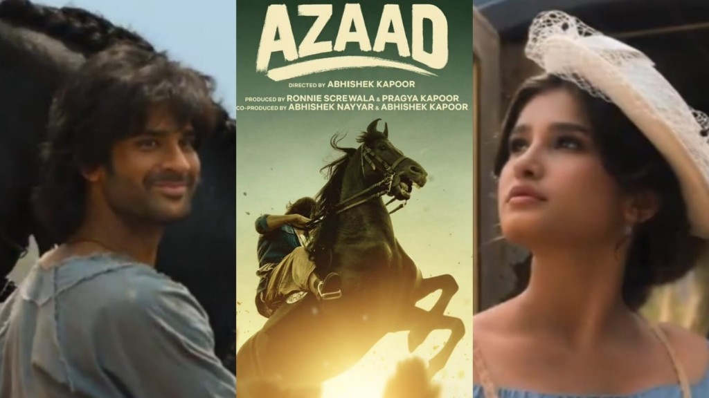 Azad ge teaser: Ajayge nephew Aman adhi Rasha tha’aaraf kohffi