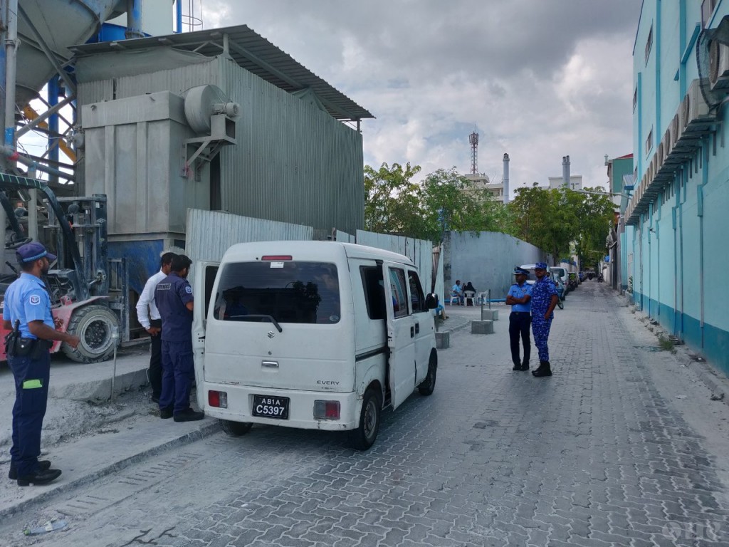 One apprehended for robbery while wearing helmet