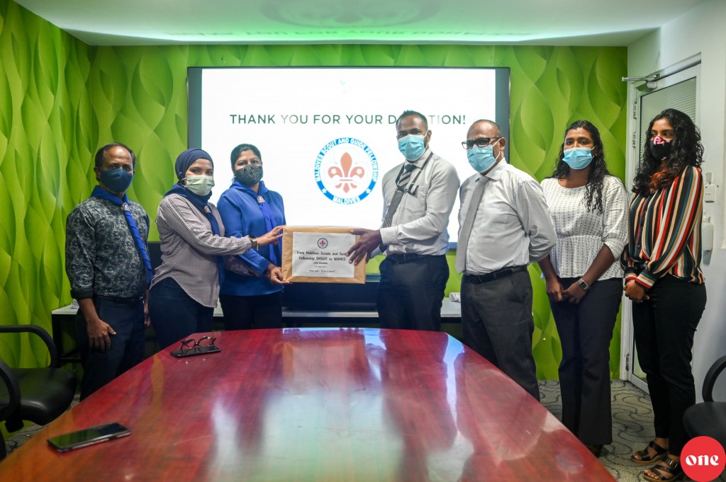 #OnePhoto : MSGF in WAMCO ah 550 mask hadhiyaa kurun