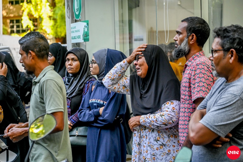ONE Photo: Abdullah Rasheed ge aailaa in beyvvi press conference, fuluhunnah bodethi thuhumathu thakeh!