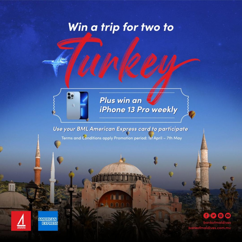 BML introduces promotion to shop with American Express card and win grand prizes