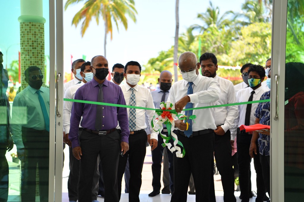 Raees Soalihu ge vaudhufulhuge dhashun Bodufolhudhoo gai imaaraaiykuri miskiy hulhuvvaidhevvaifi