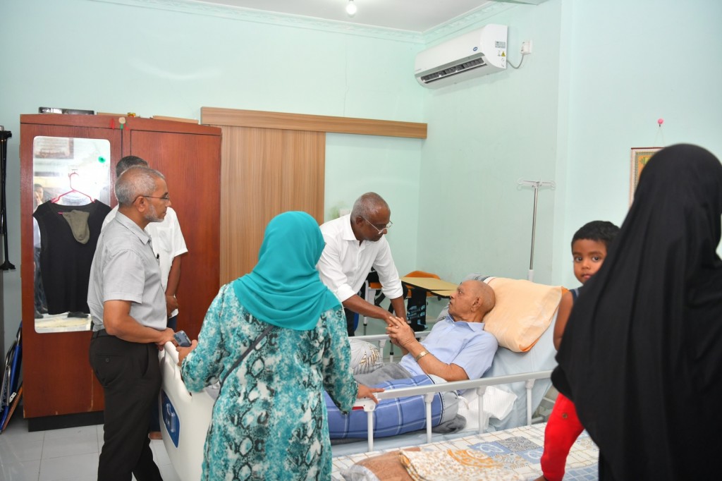 Primary ge campaign ah Raees Hithadhoo gai dhorun dhorah
