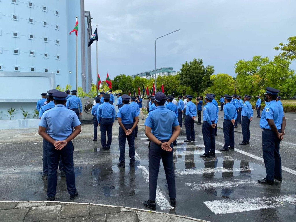 Police Board ah aanmunge faraathun kurimathi lumuge furusathu Majlis Raees hulhuvvai lavvaifi