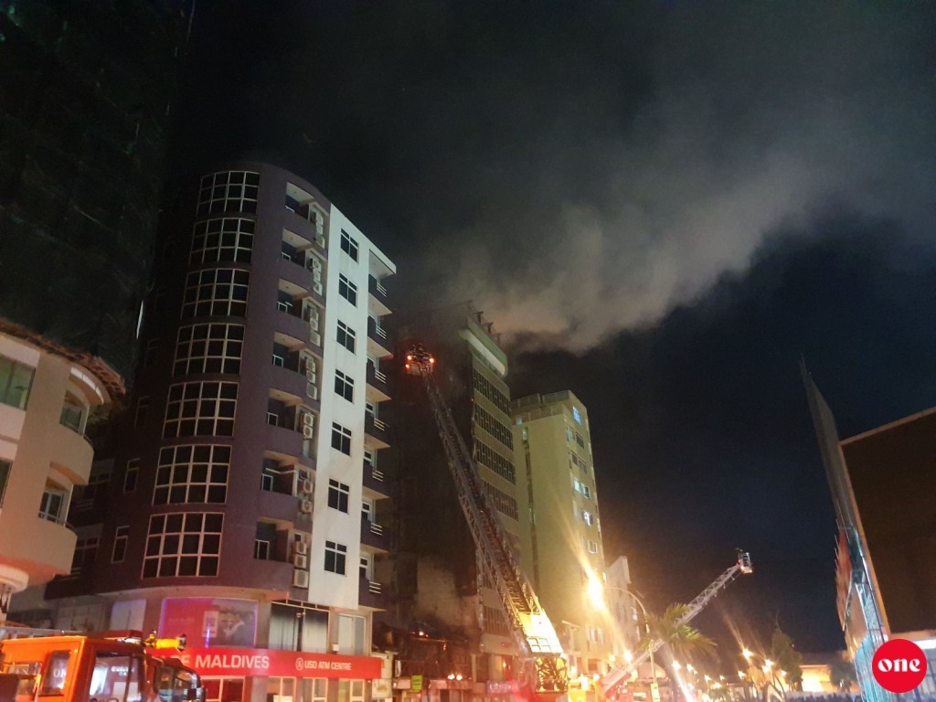 Fire in Male' City controlled, no injuries