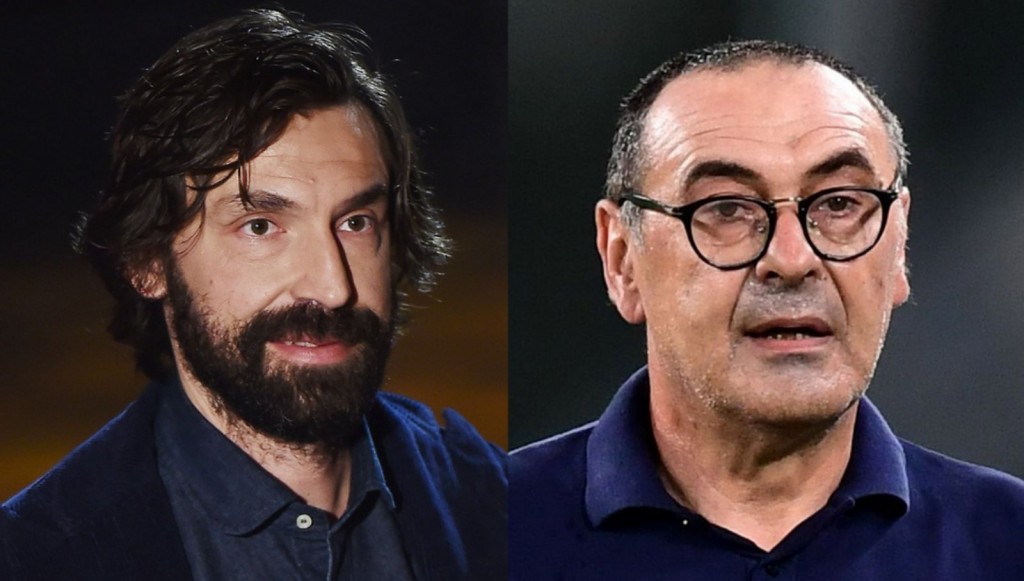 Juventus ge coach kamun Sarri vakikoh emagaama Pirlo hama jassaifi