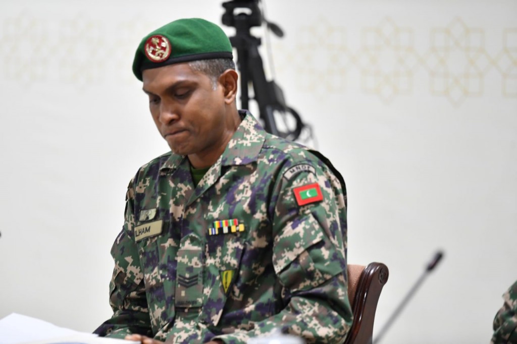 Hamalaagai libunu aniyaa akaa gulhigen Raees Nasheed ge bodyguard Ilham ge kandhuraage operation eh kuranee