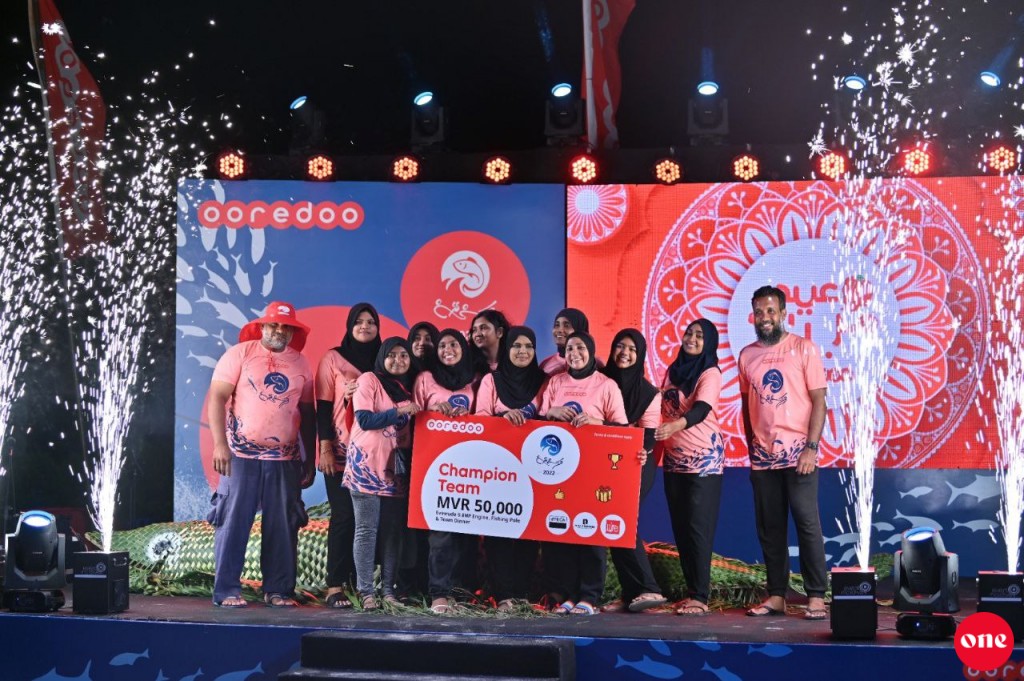 Ooredoo mass race ge record thakeh muguraalai, STELCO kanbalunge team inn championkan hoadhaifi