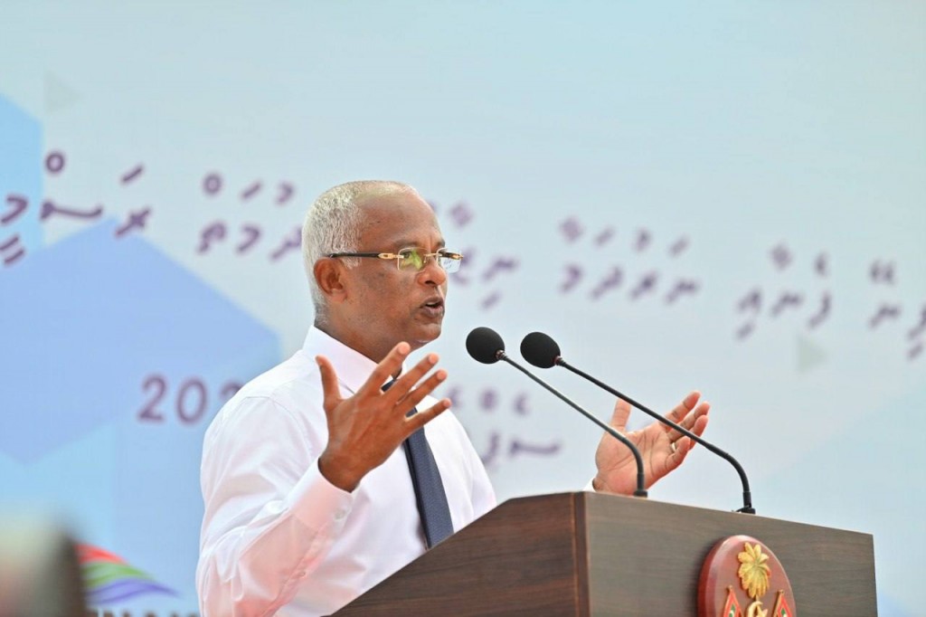 President Solih Inaugurates HDh. Finey powerhouse, water, and sewerage networks