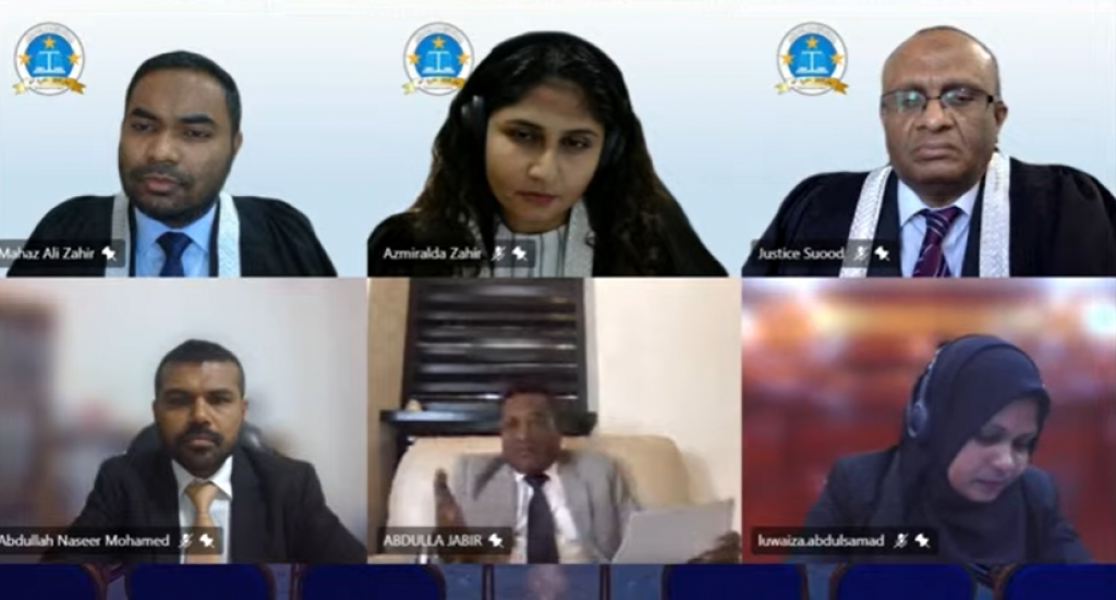 DRP inn faisaa dheyn jehey mahssalaigai Maumoon Court ah haaziru kohddheyn Jabir edhivadaigenfi