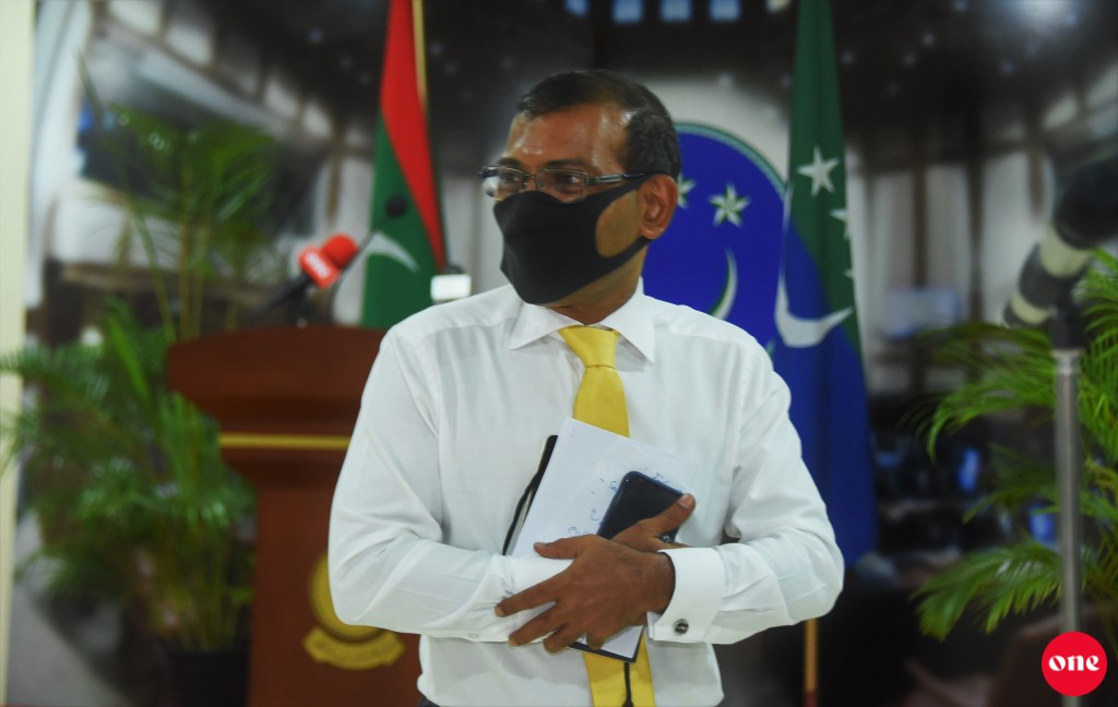 #OnePhoto : Rayyithunge majileehuge raees beyhvvevi noosveringe bahddhaluvun