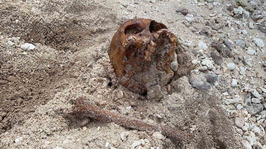 Human bones discovered on Kandoodhoo beach