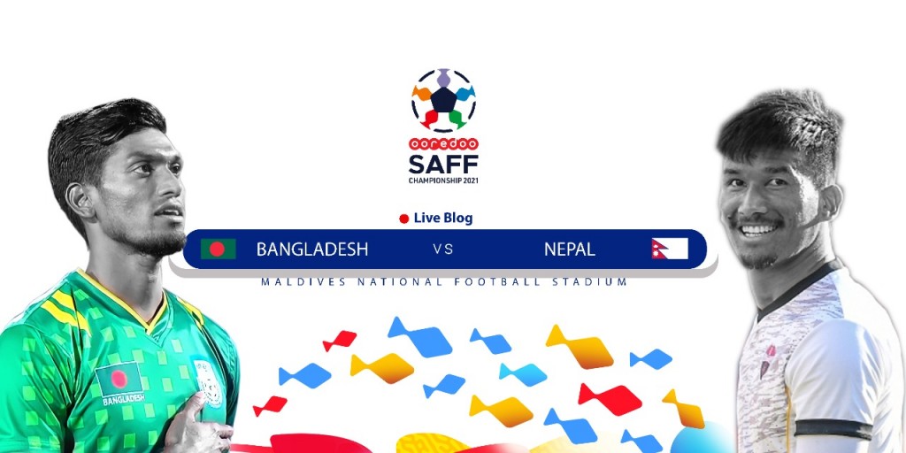 Ooredoo SAFF Championship 2021: Nepal 1-1 Bangladesh