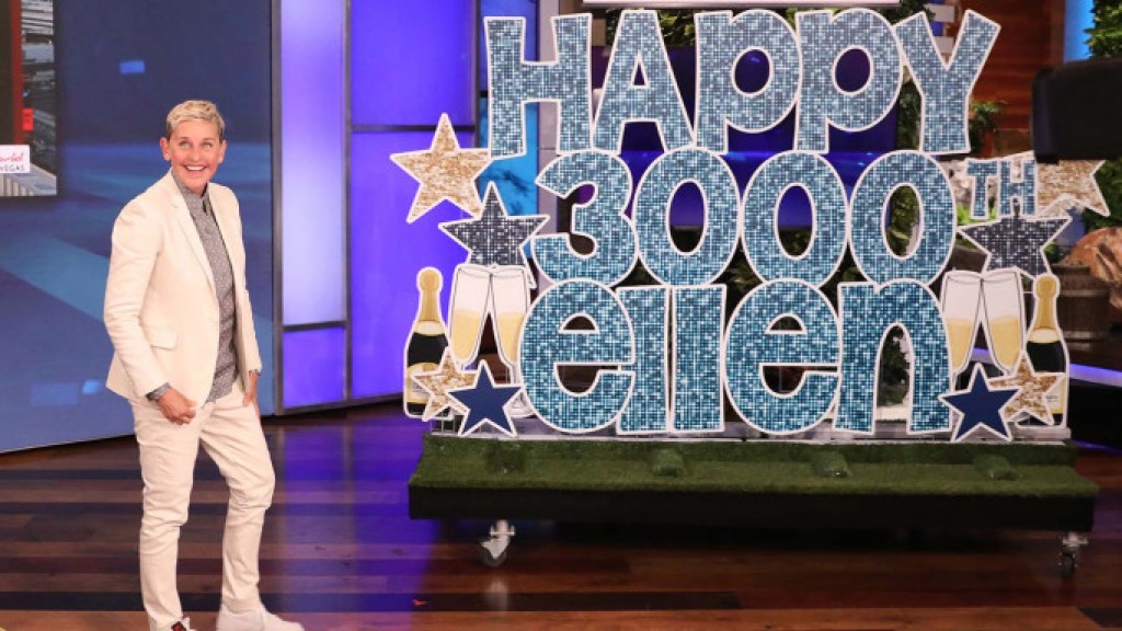 18 Aharahfahu Ellen DeGeneres ge Talk Show  huttaalan nimmaifi