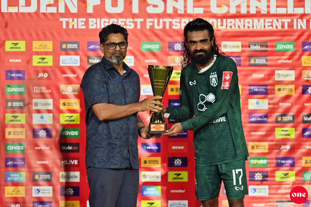 ވަން ފޮޓޯ: ގޯލްޑަން ފުޓްސަލް ޗެލެންޖް 2025ގެ ފޯރިގަދަ ޒޯން ފައިނަލްތައް