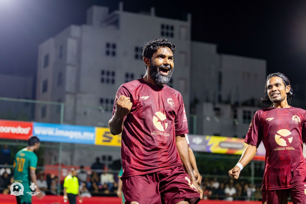 Golden Futsal: Mandhoo balikoh Keyodhoo in zone feshee molhakun, Mathiverin anekkaaves Thoddoo balikoffi