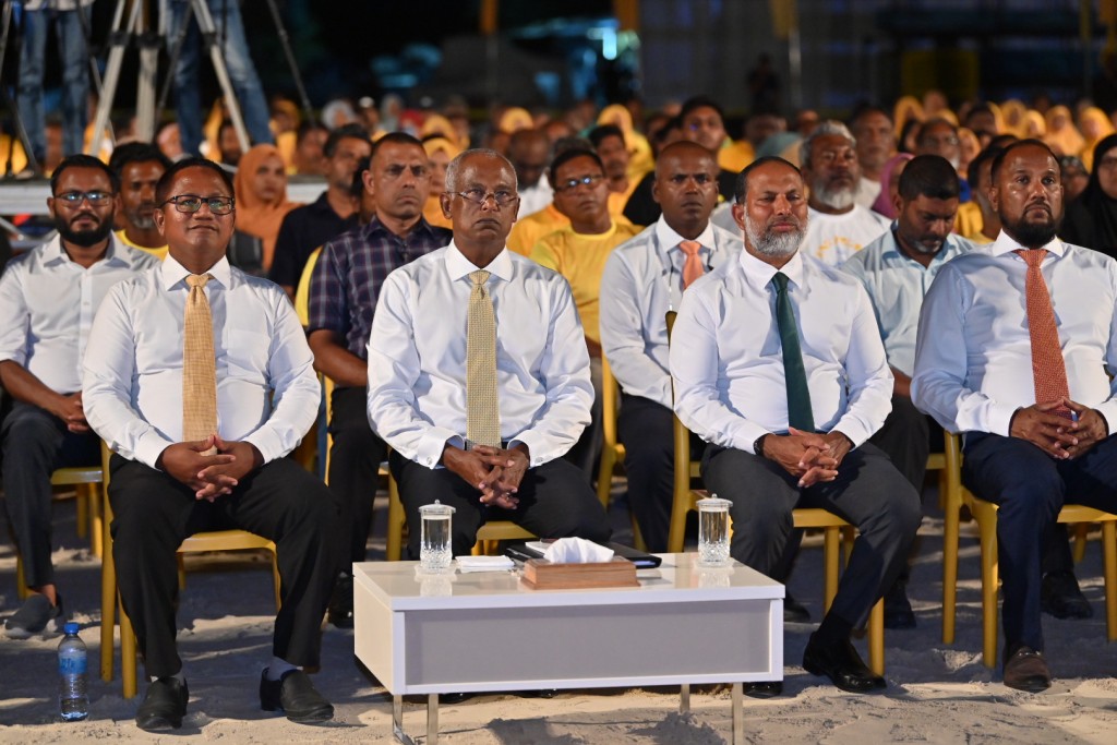 Photo: Ukulhahugai beyvi Raees Solih ge campaign jalsa