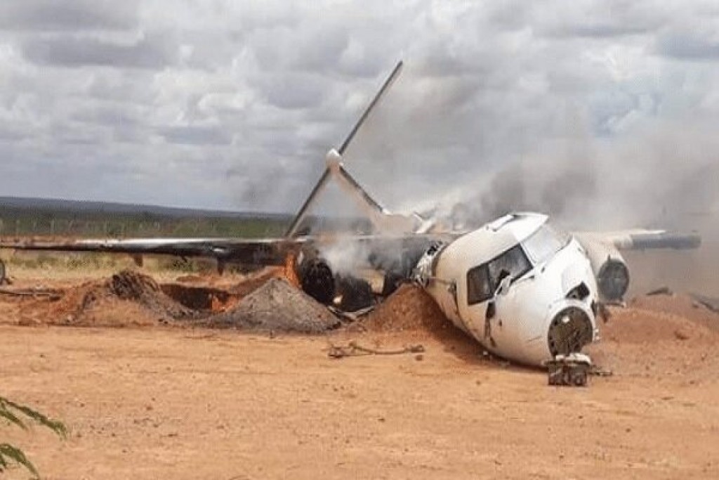 Kenya ge cargo flight eh vetti 5 meehun maruvejje