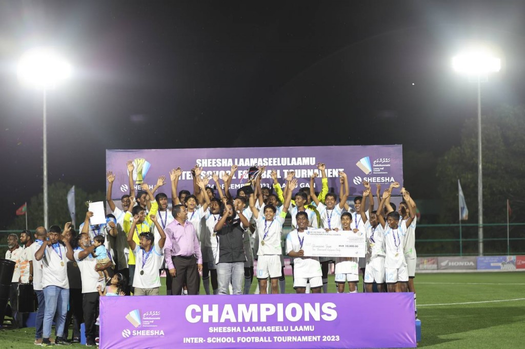 Laamaseelu Laamu Inter School football tournament: Hamad balikoh, Thauleemee Marukazun thashi ufulaalaifi