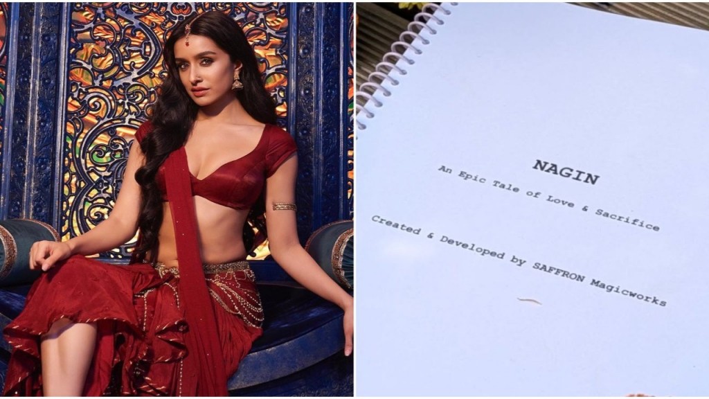 Shraddha  ge film Naagin ge shooting fashan thaiyaaru vehjje